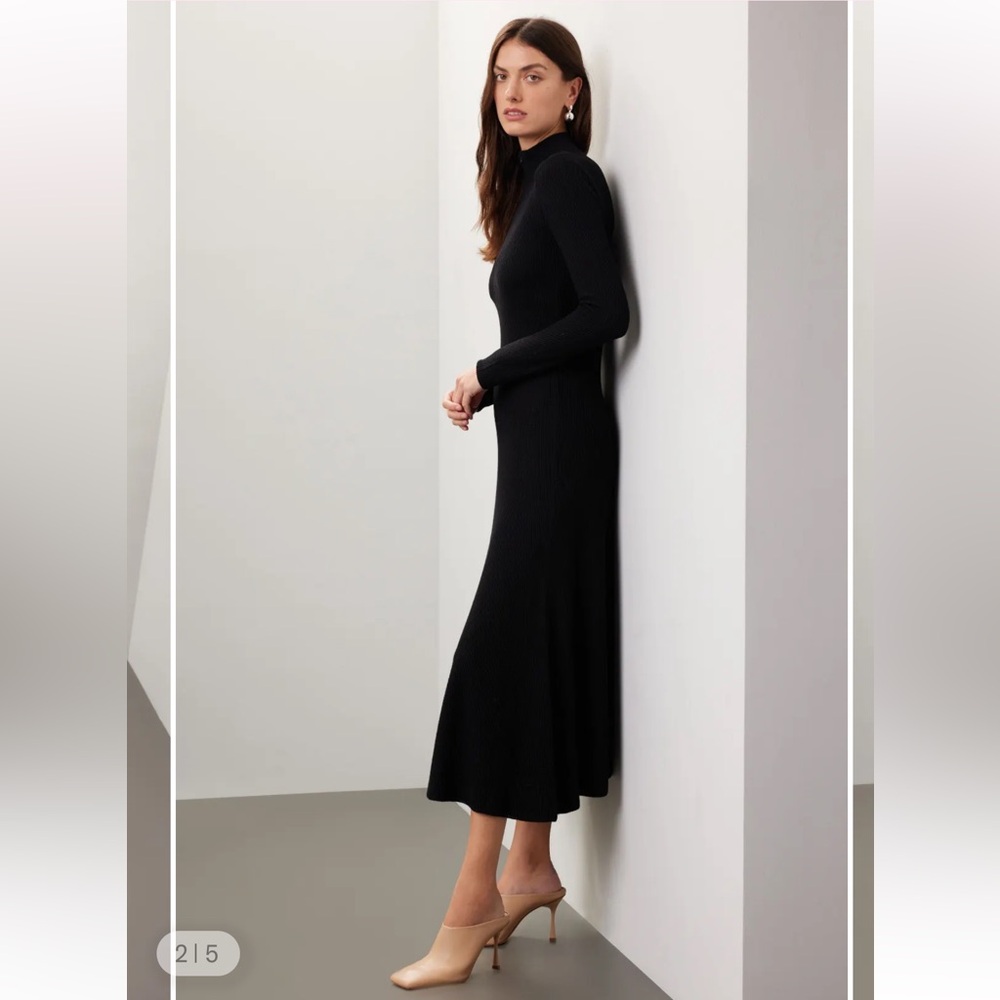 Zip Neck Knit Dress
Rosetta Getty x RTR